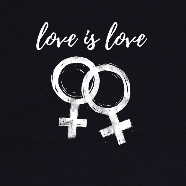 Love is Love Queer Femme by IllustratedActivist